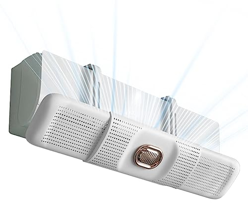 Klimaanlagen-Deflektor, Anti-Direktblasende Klimaanlagen-Deflektor-Leitblech, verstellbarer Luftabweiser Auslassschild, einziehbare Klimaanlage Windschutzscheibe, AC-Entlüftungsabweiser