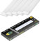 CLAR - Pantalla LED 120 cm, Luminaria Techo, Regleta, Luz Cocina, Barra LED, 4000K (120W Pack 5)