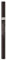Rimmel Brow this Way Fill & Sculpt Pinceau à sourcils Noir doux 04
