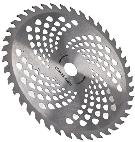 Freischneider Sägeblatt 40 Zähne Lash Tool Schneiden Weeder Rasenmäher Klinge 40T 255 X 25,4 Mm Schindelschneider