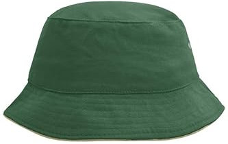 myrtle beach Trendiger Hut aus weicher Baumwolle Dark-Green/beige, Gr. L/XL