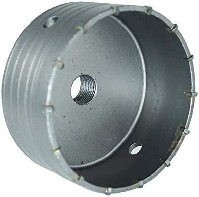 Sega a Tazza per Muro Cemento Ø 160 mm Corona Carotatrice a Secco + Adattatore SDS PLUS + Punta Centraggio 8x110 mm (160 mm)
