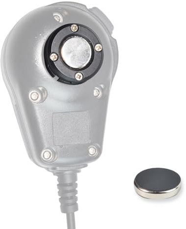 TWAYRDIO CB Mic Holder Mount, Magnetic Microphone Holder Kit for CB Radio Microphone