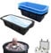 4 Pack Large Ice Cube Tray, Big Ice Cube Moulds, Silicone Large Ice Cube Molds, Reusable Giant Trays Making, Easy Release, Dishwashabl for Ice Bath Cold Plunge Tub or Coolers