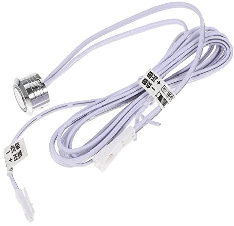 KITANDOVE Lampe Mit Schalter 12v/24v Touch Sensor Control Modul Für Led Streifen Induktive Steuerung Für Schränke Kleiderschränke Und Weinschränke Externer Touch Schalter Mit Für Die
