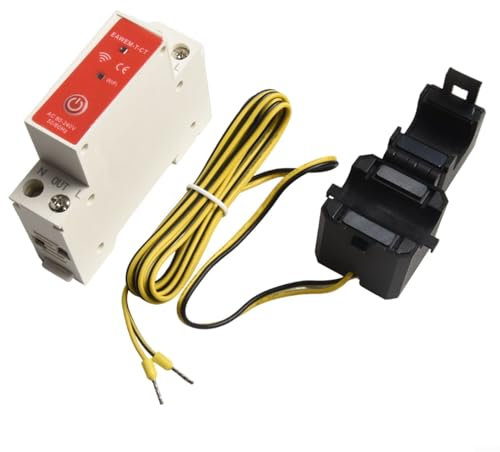 Yhenlovtt WiFi Energy Meter With Current Transformer Clamp, Energy Monitor, Electricity Usage Monitor, For Energy Meter And Real Time Monitor