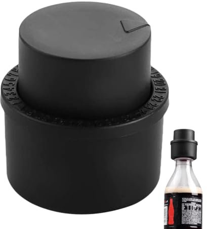 Bottle Pump Cap | Soda Fizz Cover and Keeper | Push-Type Beverage Bottle Covers Stoppers | Soda Can Lids Bottle Covers for Beer Energy Drinks Soda Water Beverages