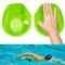 Palas de Mano para Natación, Paletas de Mano para Natación, Palas Natacion Piscina, Palas de Entrenamiento para Natación, Pala de Natación Manual, Ayuda de Natación para Adultos y Niños, 1 Par
