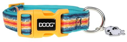 DOOG Neopren-Hundehalsband – Scout – Leichtes, schnelltrocknendes, antimikrobielles und wasserfreundliches Halsband für empfindliche Haut und aktive Hunde – Größe S