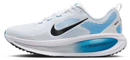 Nike Men's Vomero 18 Sneaker, White/Black/Blue Hero, 10 UK