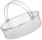 OUNONA Cesta para Freír 8.25 Pulgadas Rejilla Inoxidable Multiusos para Freidora de Aire para Alitas de Pollo y Verduras Accesorio de Cocina