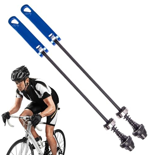 Generisch Schnellspanner Für Fahrräder | 1 Paar Nabenachsen Schnellspanner Hebel - Stabile Fahrrad Ersatzteile Für Wartung Reifenwechsel Und Touren