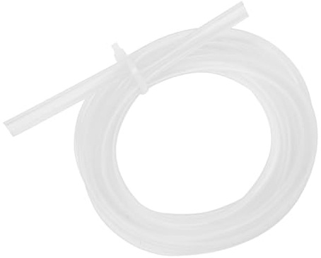 Fockety Tubo in Silicone 1 Metro per Pompa Peristaltica, per Uso Alimentare, Ad Alta Trasparenza, Resistente Ai Raggi UV, per Uso in Laboratorio, 3 Mm X 5 Mm. (3mm*5mm)