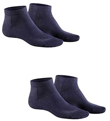 Hudson Herren Sneaker Socken Only 2-Pack hautfreundlich Marine-mel. 0387 39-42