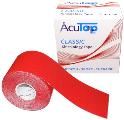 AcuTop Original Kinesiology Tape Classic, rot