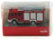 herpa 066716 – Mercedes Benz Atego HLF 20 Feuerwehr, Miniatur Auto, Modellsammlung, Miniaturmodelle, Fahrzeuge zum Sammeln, Kleinmodell, Sammlerstück, Detailgetreu, Kunststoff, Rot - Maßstab 1:160