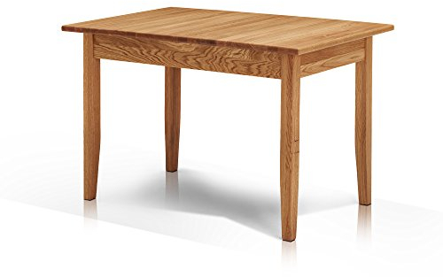 moebel-eins Kamina Esstisch, Material Massivholz, Wildeiche geölt, 120x75 cm, 120 x 75 cm