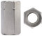 OPIOL QUALITY® Sechskantmuttern 3 d hoch M10 DIN 6334 aus Edelstahl A2 V2A (10 Stück) Gewindemuffen Langmuttern Mutter Verlängerungsmutter Sechskant Gewindemuttern