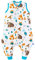 Chilsuessy Baby Schlafsack Sommer mit Füßen 0.5 Tog 100% Baumwolle Kinder Sommerschlafsack für Jungen und Mädchen, Waldtiere, 100cm/Baby Höhe 110-120cm