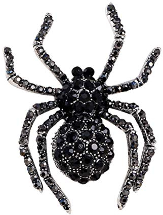 Stylische Kreative Brosche Halloween Vintage Spinne Brosche Dekorative Diamant Brustnadel Kleidung Zubehör