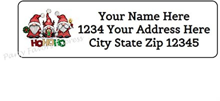 2cmØ 32-Stück! Aufkleber Sticker Briefumschlag-Siegel Post rund GNOME HO HO HO Christmas Wichtel HO HO HO Weihnachten R1716