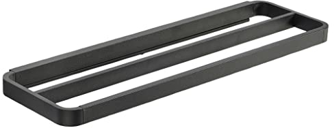 Zone Denmark Rim Handtuchhalter Doppel, 44 x 12,5 x 2,5 cm, Schwarz