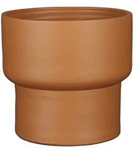 MICA Decorations Riva Blumentopf - H20 x Ø22 cm - Terra