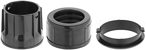 Masterpart Vacuum Cleaner Hose Machine End Screw Swivel & Click Ring Set compatible with Numatic 38mm