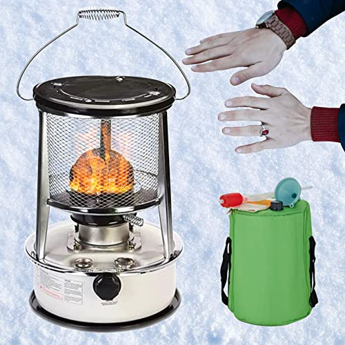 Vendics Chauffe-Paraffine, Poêle À Pétrole, Brûleur de Poêle À Pétrole, Chauffage Rapide de 20 M2, Peut Brûler En Continu 21 Heures.