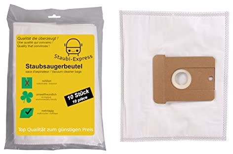 Staubi-Express 20 Sacs d'aspirateur compatibles avec Singer Cyclone 2000 I avec Micro-Filtre
