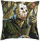 The Beach Stop Jason Voorhees Freitag 13. Halloween Horror Movie Scary Kissenbezug | Einzigartige Heimdekoration Inspo Geschenkidee | 45 x 45 cm | Jason Voorhees Portrait
