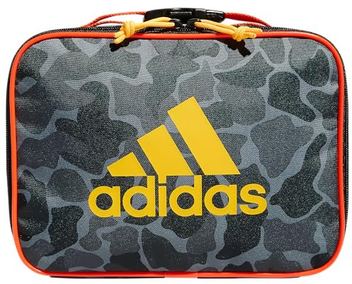 adidas, Nomad Camo Grey/Solar Gold/Solar Red, Talla única, Foundation - Lonchera aislada para Hombres y Mujeres