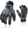 Vgo... Men Heavy Duty Gloves Touchscreen in Cowhide Palm, Anti Impact Utility for Warehouse Mechanics Carpenter Trucker Safety Work Gloves, 1 pair