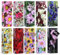 Laro Premium Weinflaschentüten Geschenkverpackung Blumen 10-100 Stk, Anzahl:10, Muster Tüten:Blumen klein