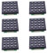 6pcs 4x4 Matrix 16 Keypad Keyboard Module 16 Button MCU with 16 Keys External Big Keypad for 4x4 Push Button MCU