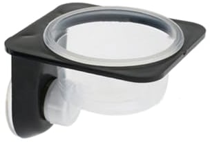 Rordigo Reptilien & Amphibien Gecko Saugnapf-Futter-Näpfe Futterbehälter mit Napf für Reptilienfutter und Wasser Fütterung, Einfach zu Benutzen Feine Handwerkskunst -B