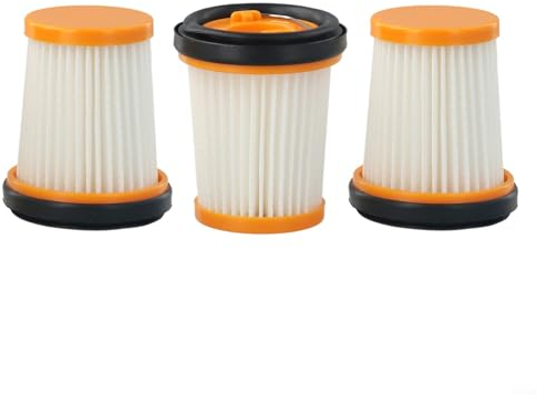 Filter-Ersatz-Set für Shark WV200EU WV251EU, Handroboter-Staubsauger-Filter-Set, waschbar und wiederverwendbar, 3-teilig