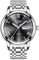 LIGE Uhren Herren Chronograph Analog, Quarz Leuchtend Datum Armbanduhr, 3ATM Wasserdicht Klassisches Zifferblatt Modisch Business Elegant Edelstahl Uhr Herren, Geschenk für Männer, Schwarz Siliber