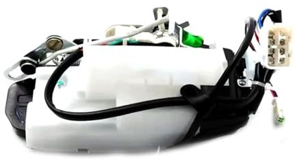 Cerradura portón Trasero Conjunto Cerradura Puerta Trasera para Toyota para Land para Cruiser (J90)/2000 2001 2002 Pestillo Central Cerradura Maletero 6911060130 69110-60130 Cerradura Maletero Coche