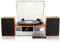 Denver MRD-52 Record Player Hi-Fi System With 2.4-inch Colour Screen - CD Player, DAB/DAB+ & FM Radio, Bluetooth, Aux In, Remote Control, Wooden Body & Speakers – Light Wood