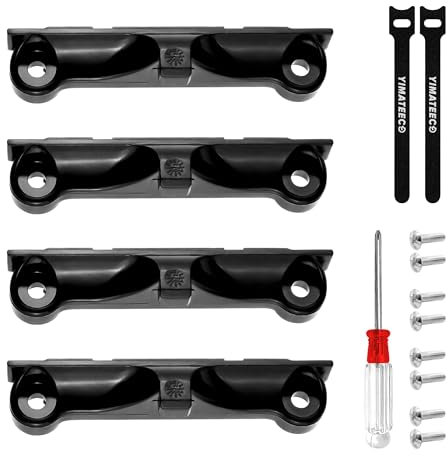 YIMATEECO AM4 CPU-Kühlkörperhalterung für AM4 Rückplatte, CPU-Lüfter, Kunststoff-Lüfterhalterung Montagehalterung für AMD Mainboards der Serien A320, X370, X470, X570, B350, B450, B550 (4er-Pack)