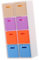SOIMISS 1 Ensemble Mini Maison de poupée Coffre de Rangement Etagere étui de Rangement Portable pour poupée conteneurs de Stockage pour Maison de poupée modèle Mini étagère Plastique