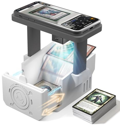 Card Scanner Pro Max - Karten-Scanner-Ständer für MTG/TCG, Scan Sleeved/Unsleeved
