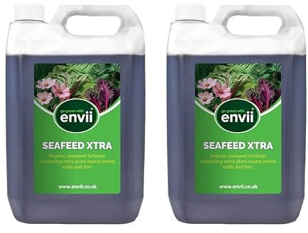 Envii Seafeed Xtra - Organic Liquid Seaweed Fertiliser - 10 Litre