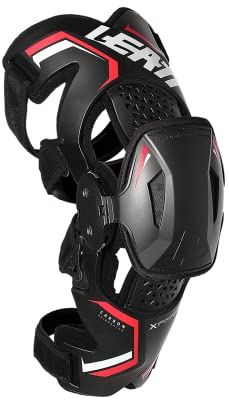 Leatt X-Frame Pair carbon knee brace with carbon composite frame