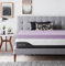 LUCID, 10,2 cm, Matratzenauflage aus Memory-Schaum, Lavendelfarben, Schaumstoff, Twin XL