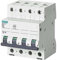 SIEMENS INTERRUTTORE MAGNETOTERMICO ICU 6KA 4 POLI 10A 5SL6410-7BB