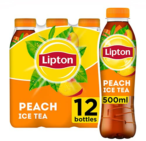 Lipton Ice Tea - Tè freddo alla pesca, 500 ml, 12 pz.