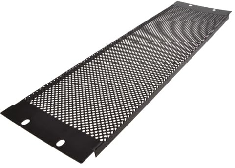 kenable Mesh Vented 3U Blanking Plate for 19 inch Rack Mounted Data Cabinet
