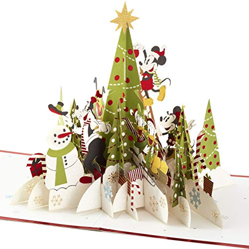 Hallmark Signature Paper Wonder Pop Up Weihnachtskarte (Mickey Maus und Freunde)